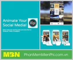 Ripl App Phần mềm làm video từ ảnh nhanh dễ dàng